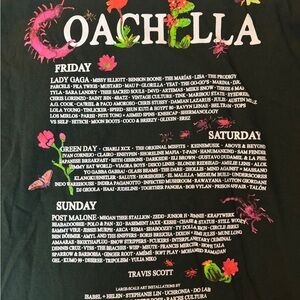 Coachella Graphic T-Shirt Large